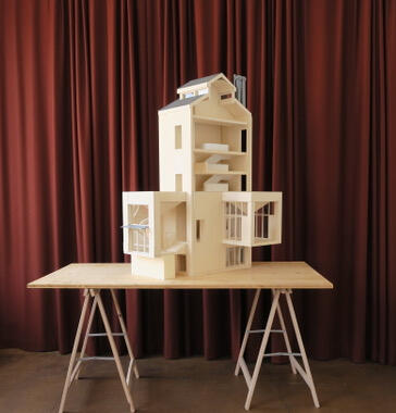 Silo Erlenmatt escalier, Harry Gugger Studio, Bâle, 2016, 1/20e